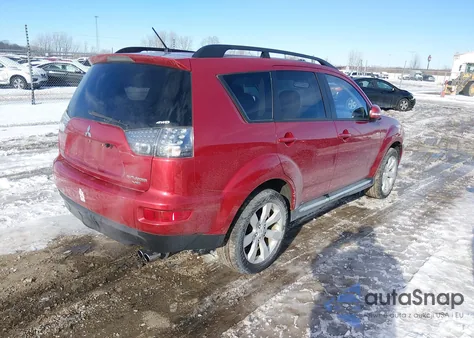 2010 Mitsubishi Outlander Xls from USA, damaged, VIN JA4JT4AXXAZ002506